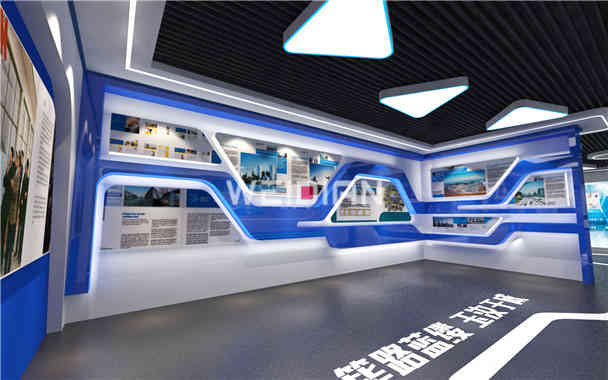國電發電企業深圳展廳裝修設計方案