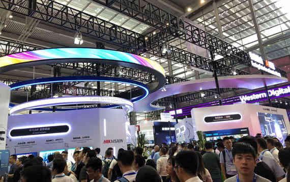 ?？低暽钲诎膊?huì)深圳展臺(tái)設(shè)計(jì)搭建
