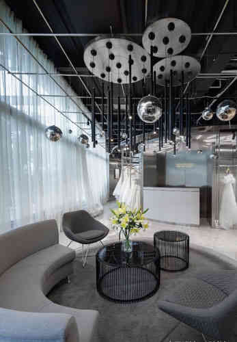 廣州店鋪設(shè)計公司婚紗店裝飾設(shè)計案例