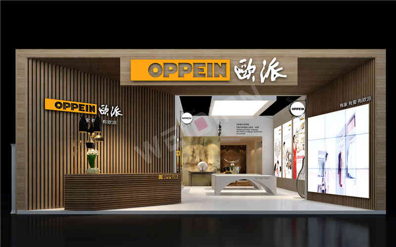 維點展覽裝飾設計公司助力歐派廣州國際建筑裝飾及材料展覽會廣州展會設計搭建