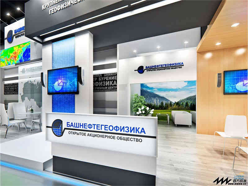 北京普源精電科技有限公司參展上海新國際博覽中心展覽設計展臺搭建4