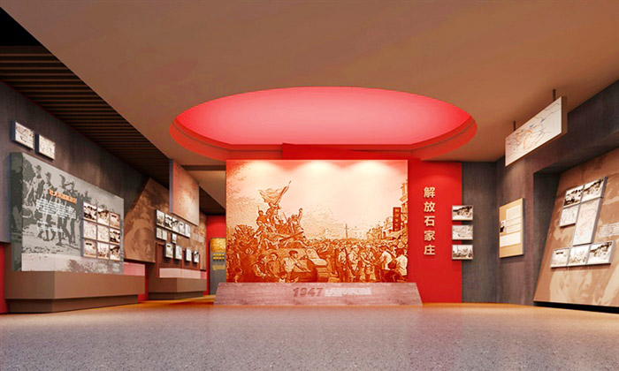 廣東湛江企業黨建展廳裝修，廣東企業黨建展館裝修設計、廣東企業黨建文化設計（三）